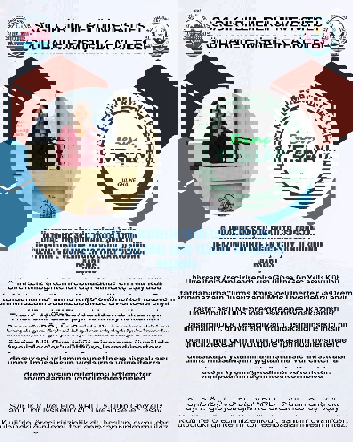 Gülhane Hemşirelik Fakültesi Öğretim Üyemizin ve Gülhane Genç Yeşilay Kulübünün Başarısı 